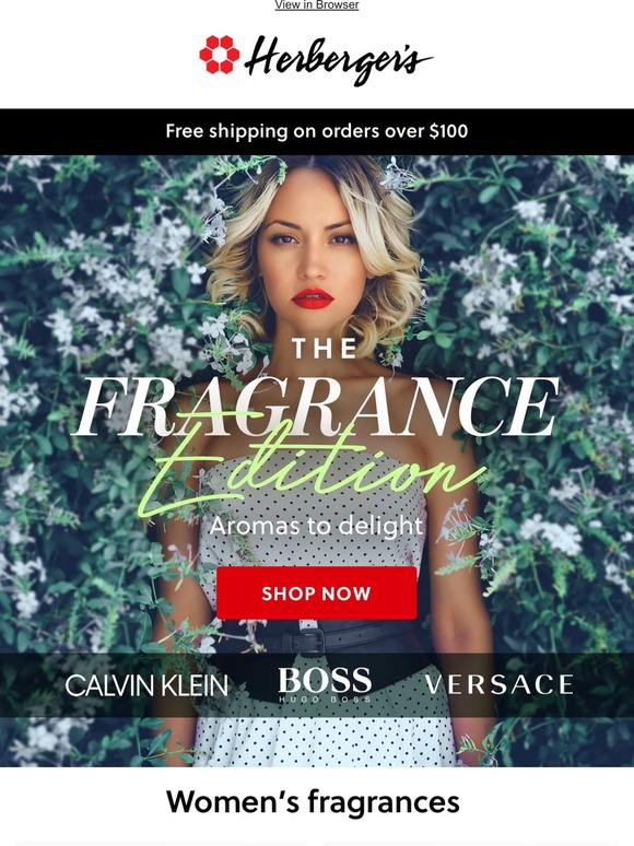 Calvin Klein, Versace, Burberry | Fragrances