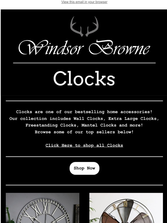 Windsor Browne Have you seen the time?! Milled