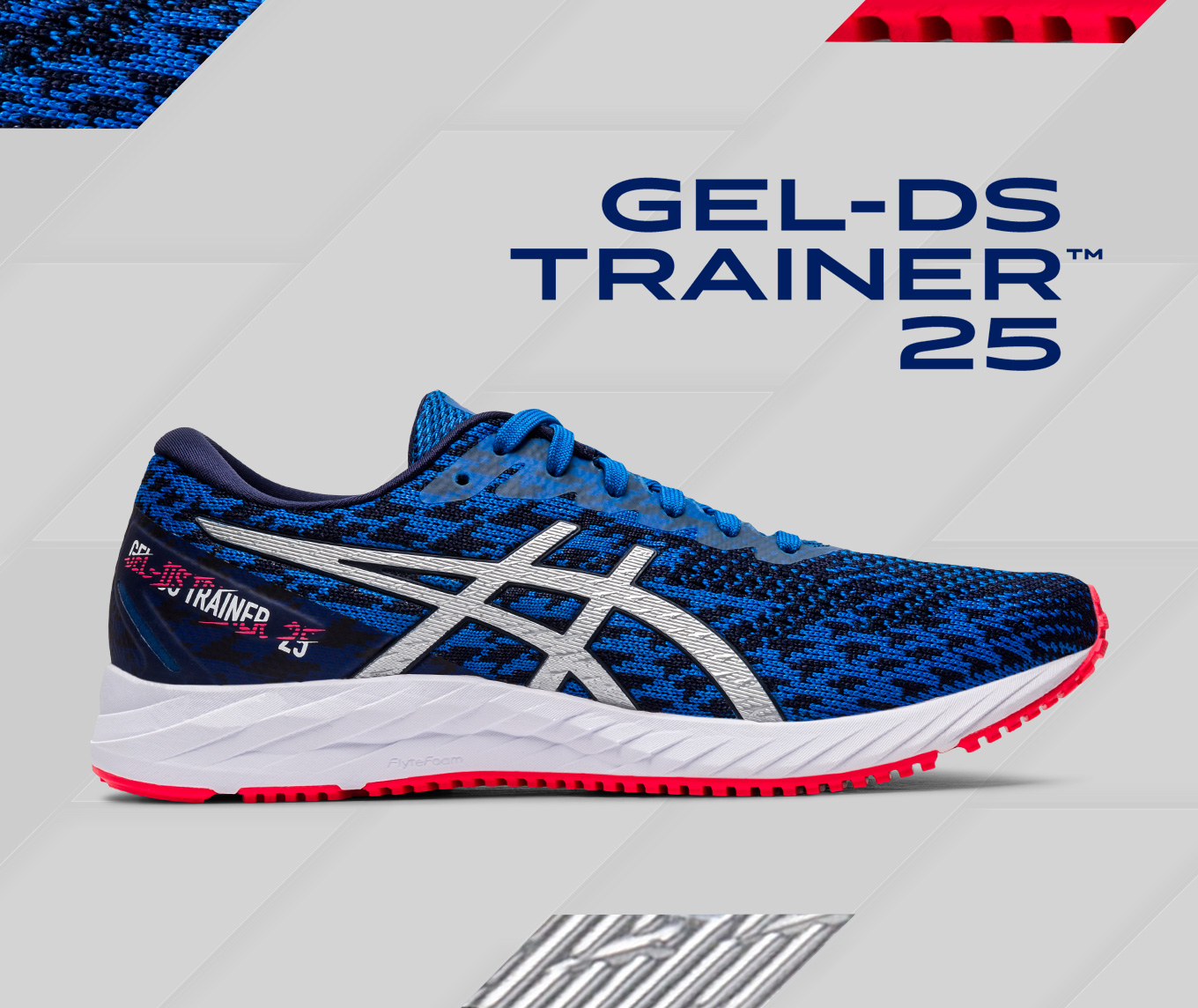 Asics Clearance Hit The Ground Running In Gel Ds Trainer 25 Milled