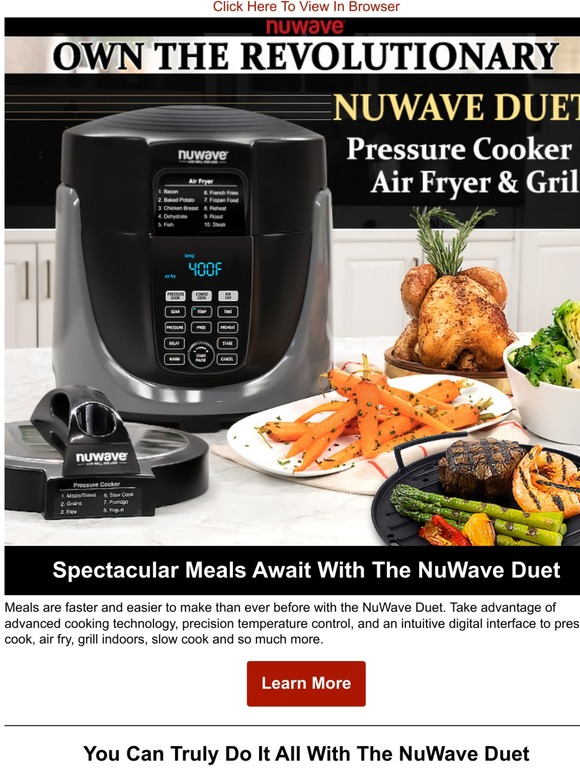 NuWaveOven Have You Heard? You Can Get Free Shipping On The AllNew