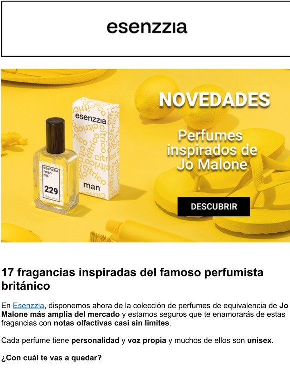 Esenzzia Perfumes: [Esenzzia] -descubre la mayor colección de perfumes de equivalencia Jo Milled