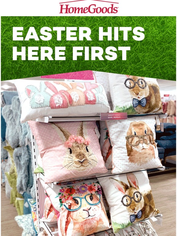 Home Goods Sneak A Peek At Easter Decor Milled