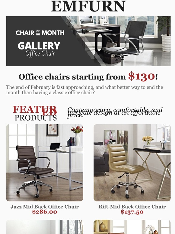Don't let these office chairs get away! 😉
