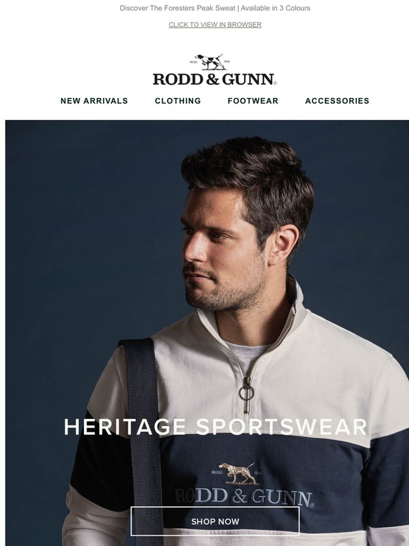 Rodd Gunn Au Heritage Sportswear New Season Sweats Milled