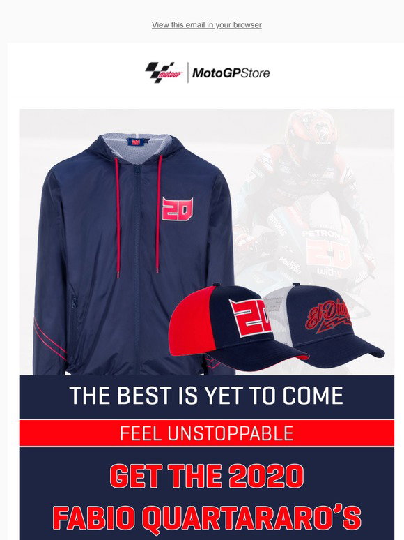 Moto GP: JUST DROPPED >>> Fabio Quartararo 2020 merchandise | Milled