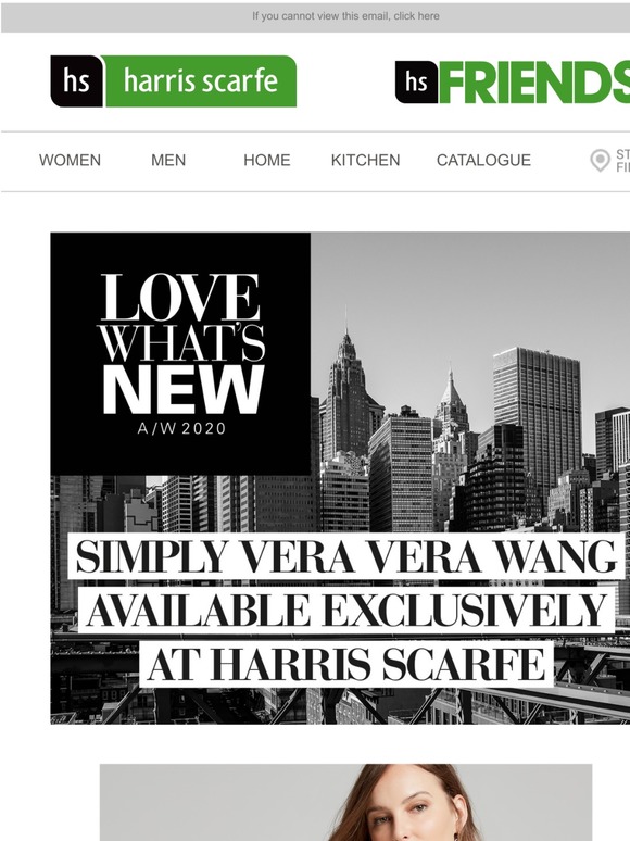 harris scarfe vera wang