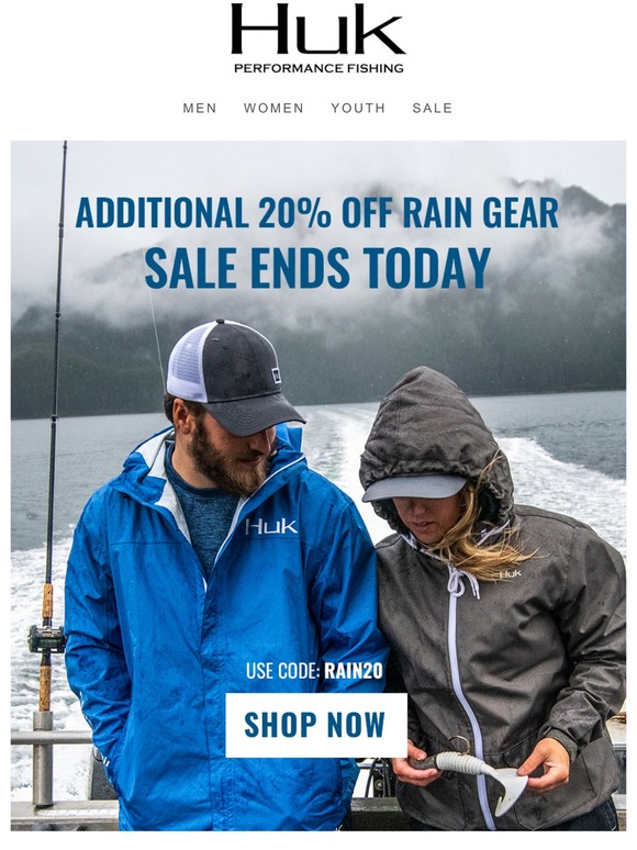 huk rain gear sale