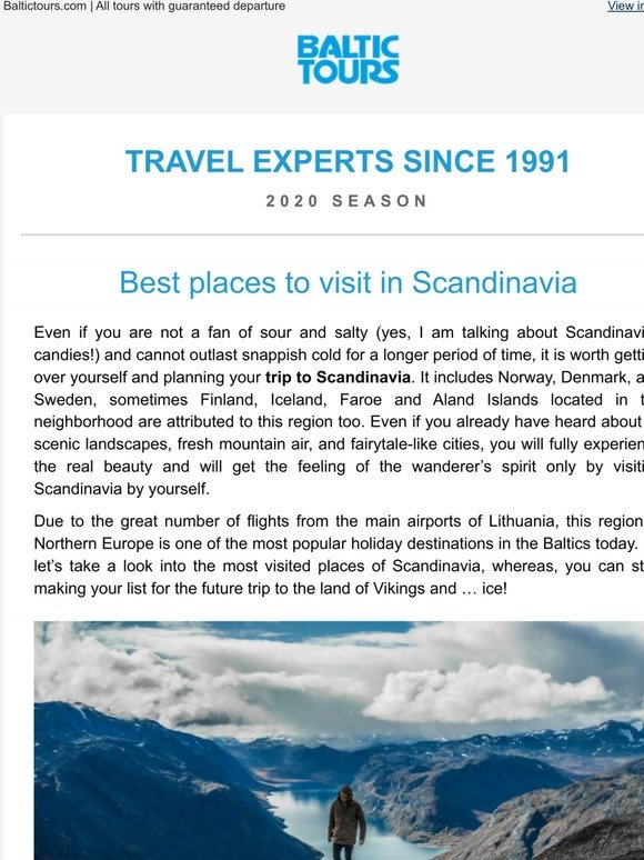 -visit best places in Scandinavia!