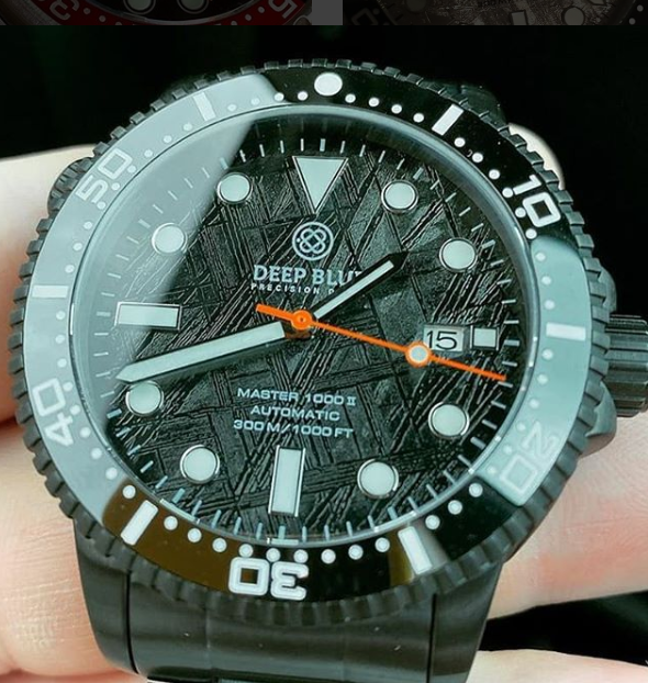 Deep Blue DEEP BLUE WATCHES HURRY METEORITES ARE BACK!! Milled