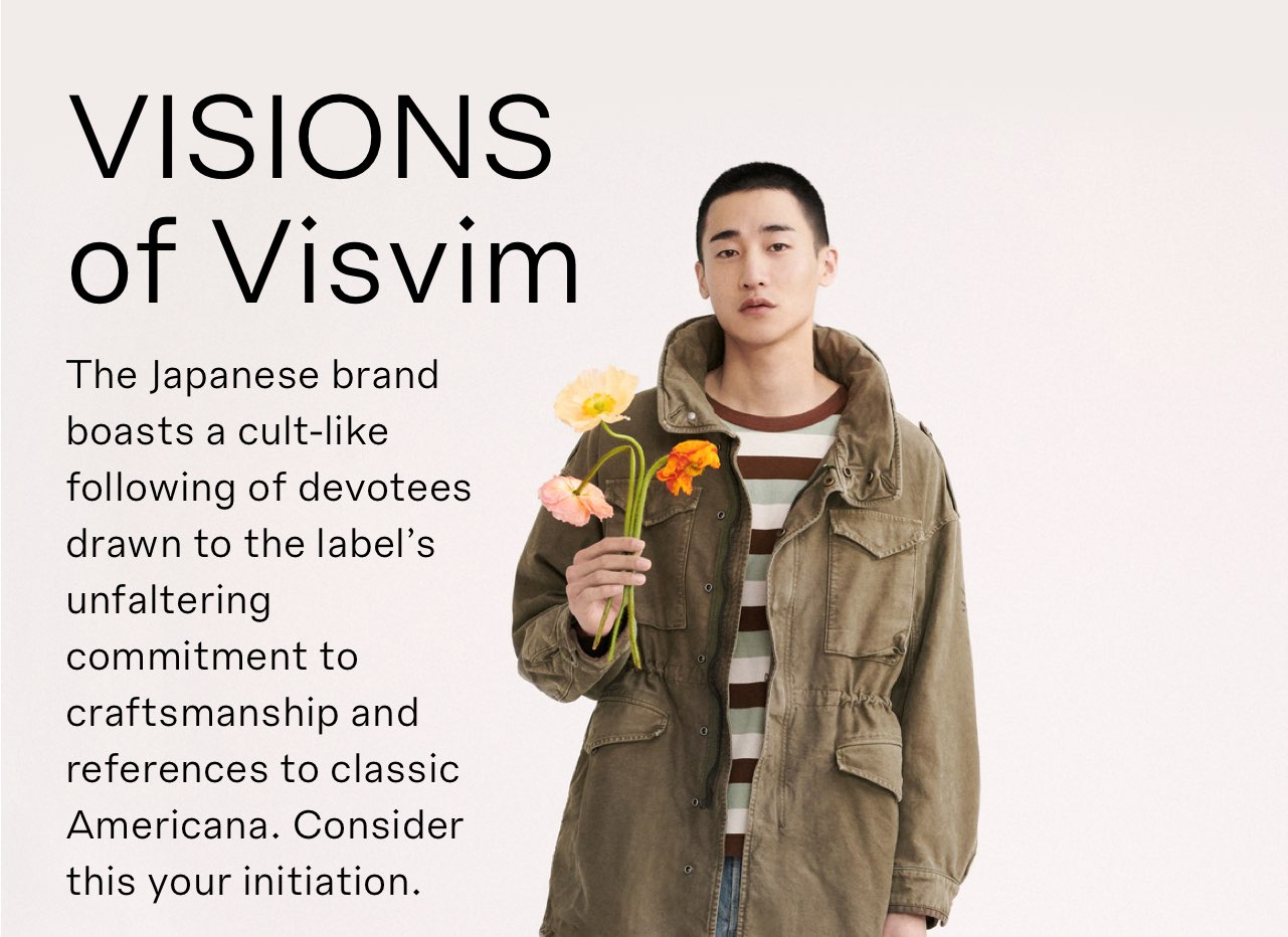 Moda Operandi: Calling all Visvim 