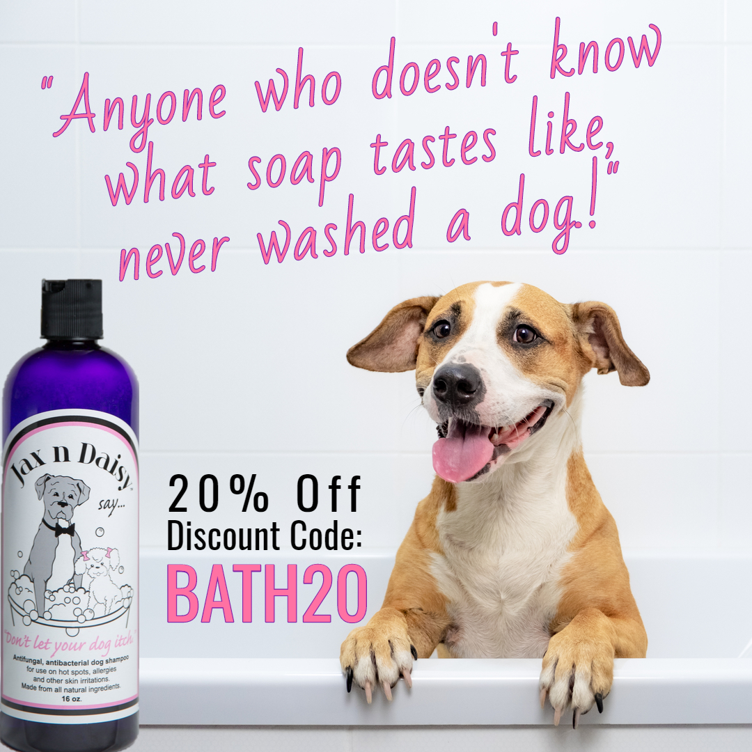 jax and daisy shampoo and lotion