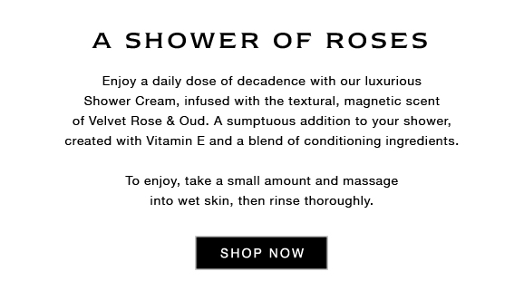 velvet rose & oud shower cream