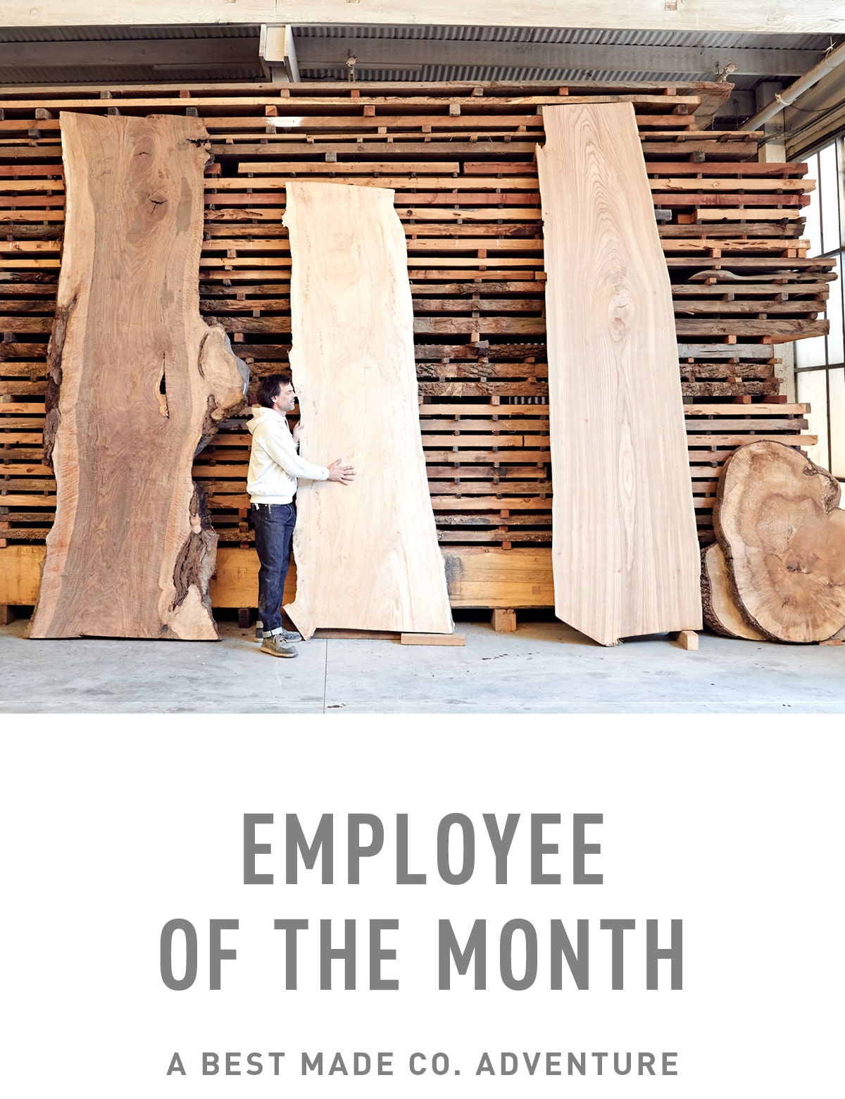 Best Made Company Employee of the Month Milled