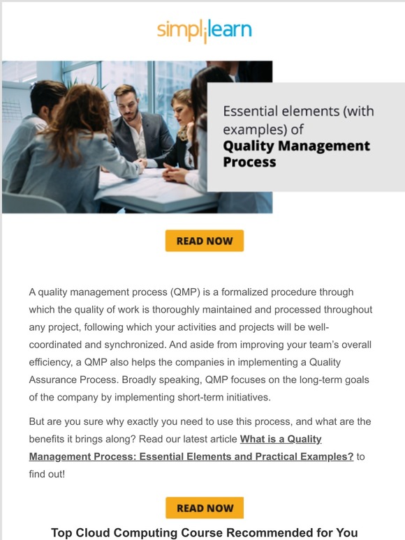 Simplilearn: Quality Management Process Demystified | Essential ...