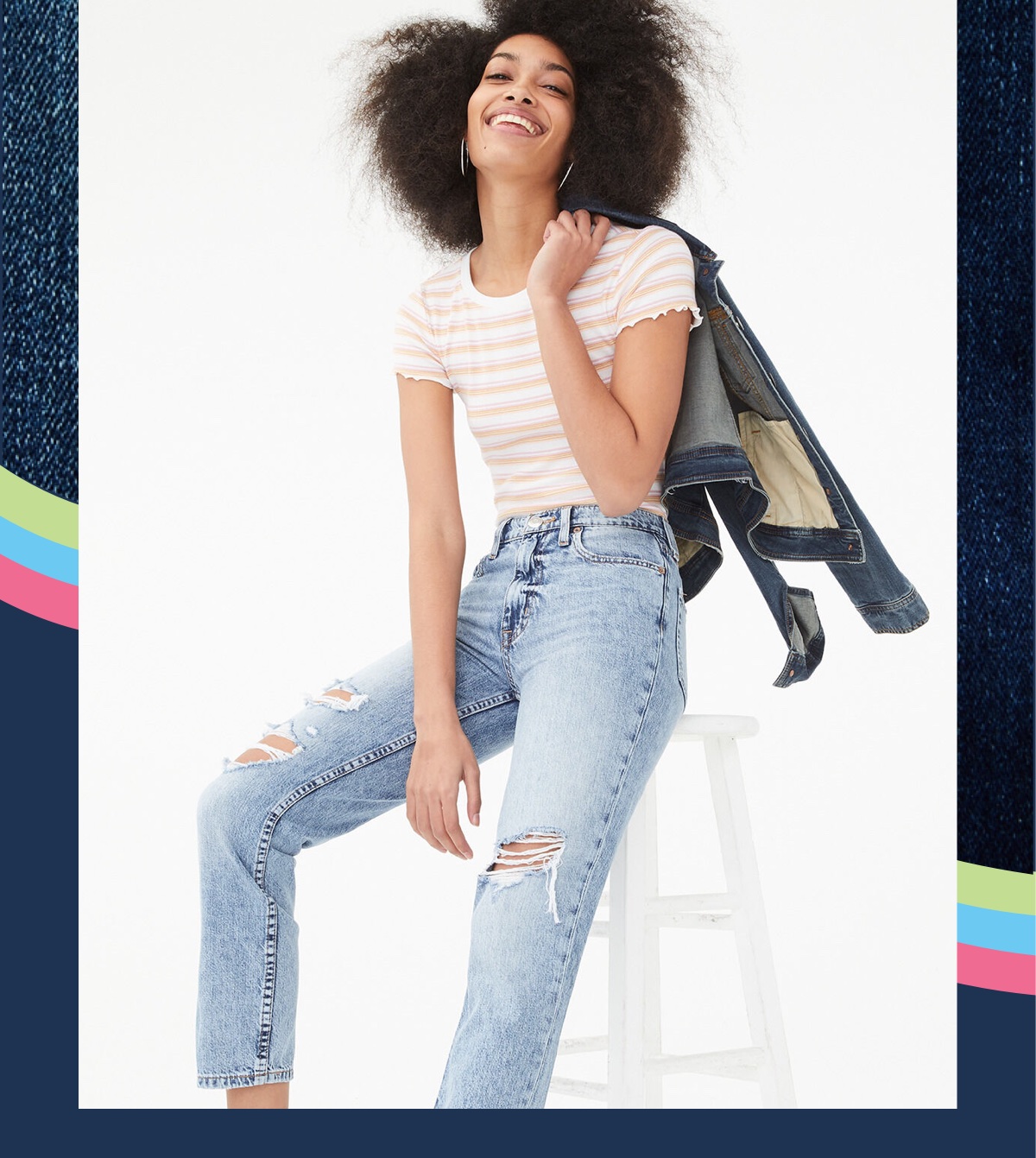 aeropostale mom jeans