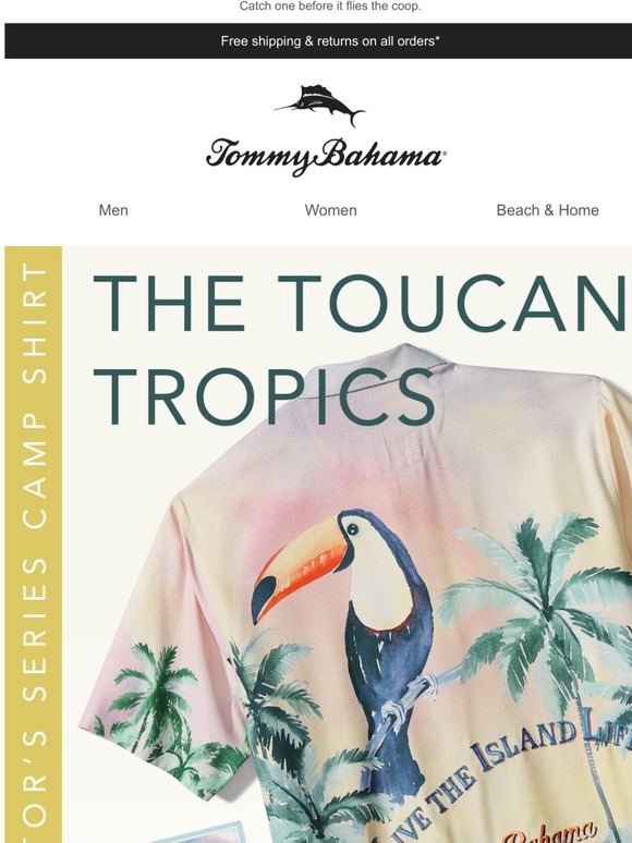 tommy bahama toucan shirt