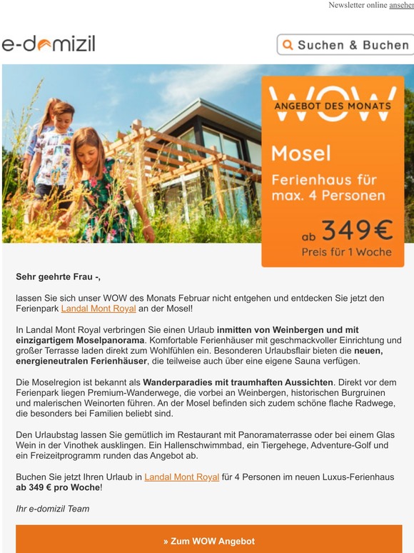 Unser Wow-Angebot des Monats Februar! ✰