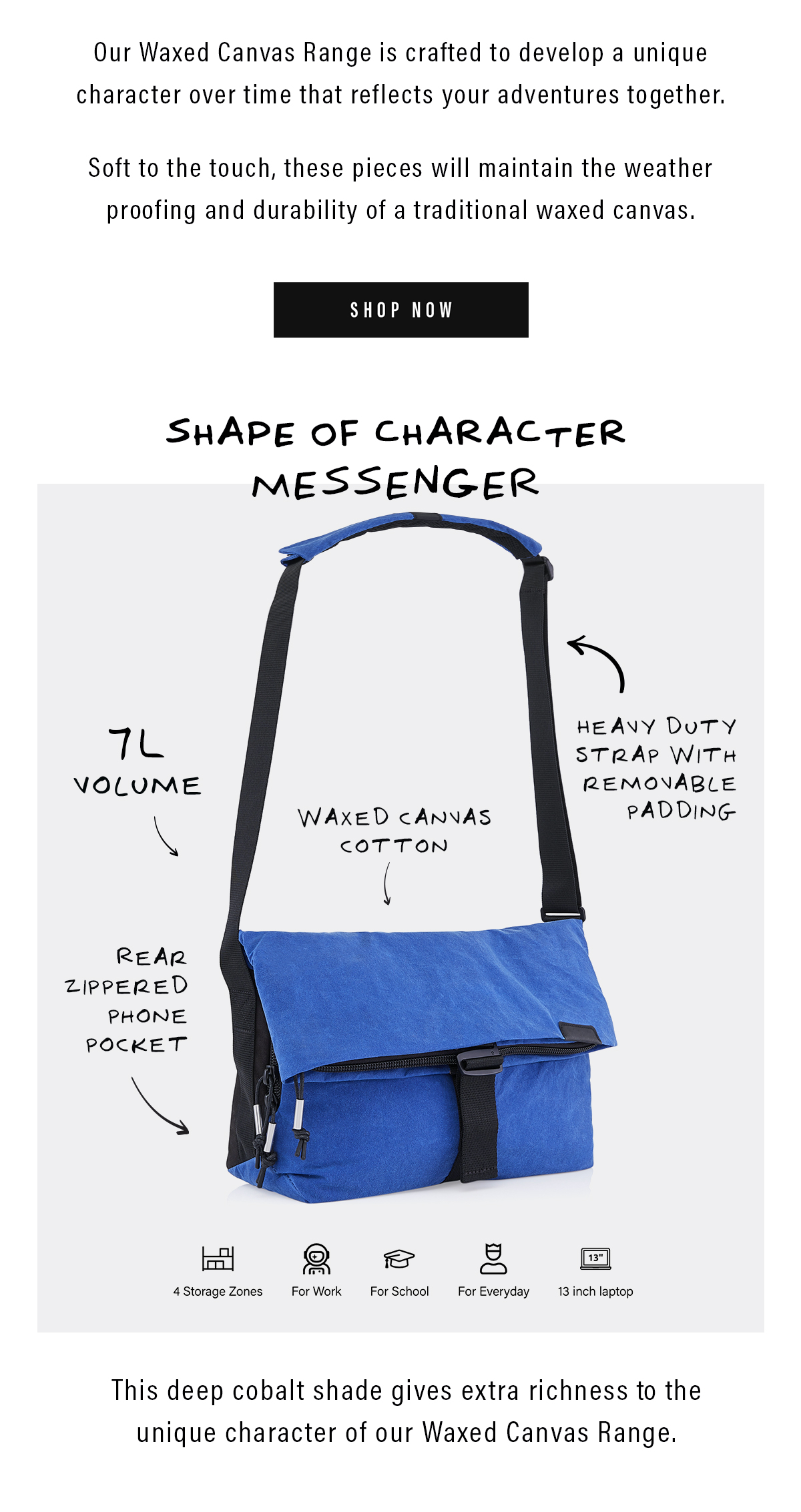 crumpler waxed canvas