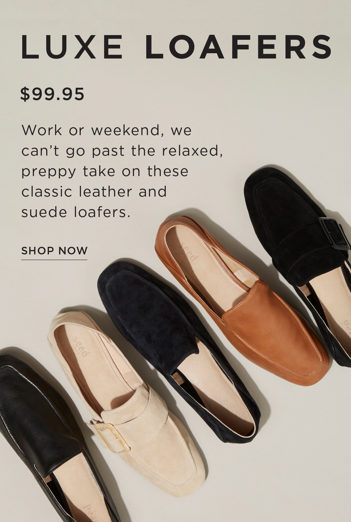 Seed heritage loafers Clearance
