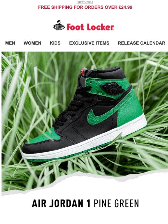 Nike Air Jordan 1 High OG Pine Green 