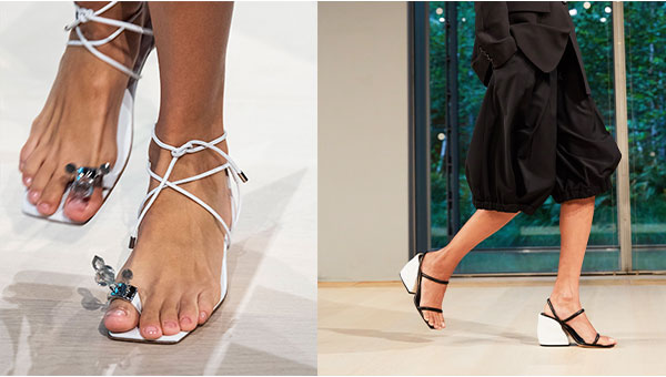 tibi shin sandal
