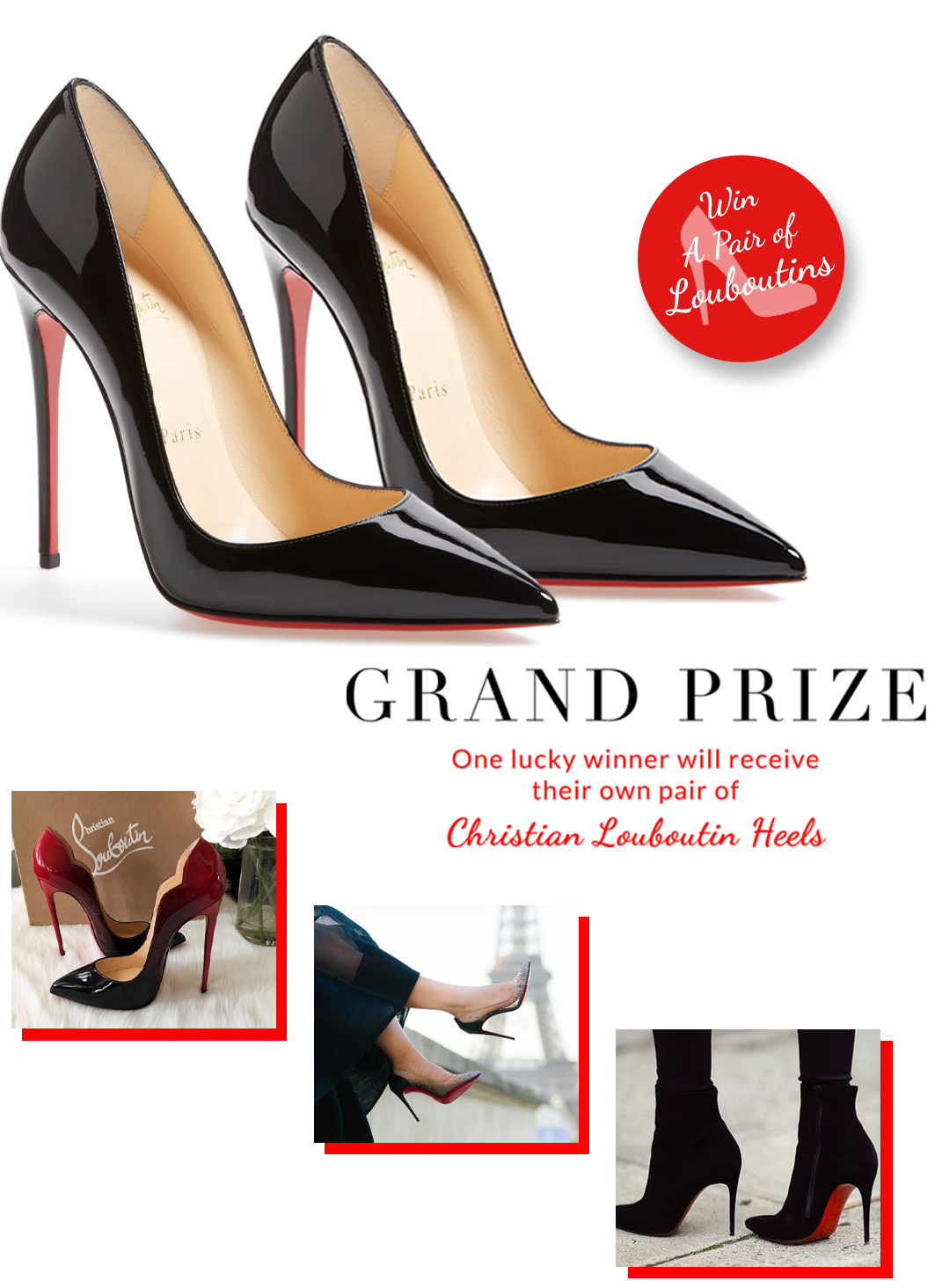 louboutin heart heels