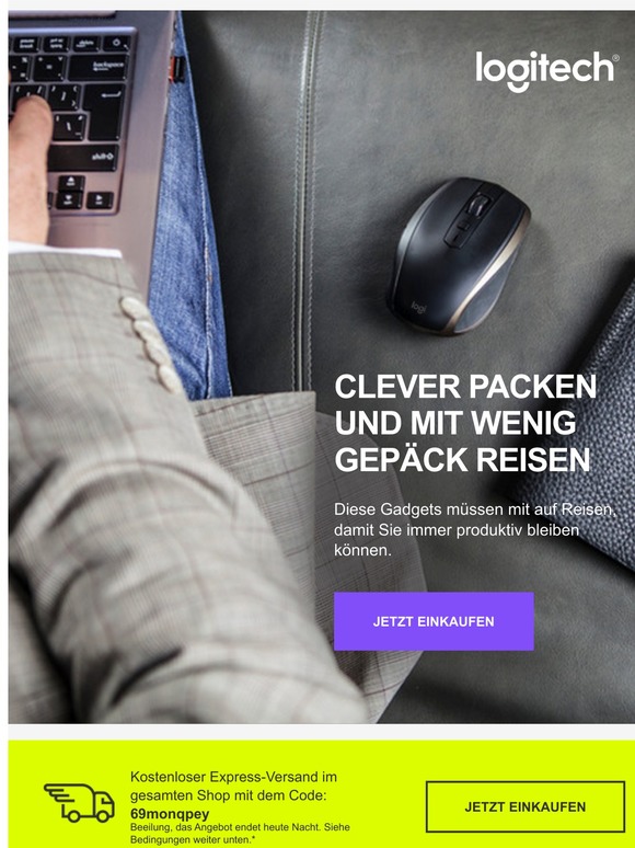 [NUR NOCH HEUTE] Kostenloser Expressversand für Ihre Lieblingsgeräte auf Reisen ✈️
