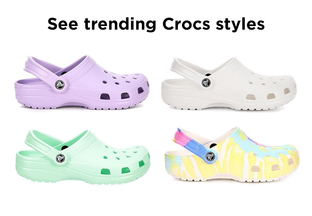 crocs trending