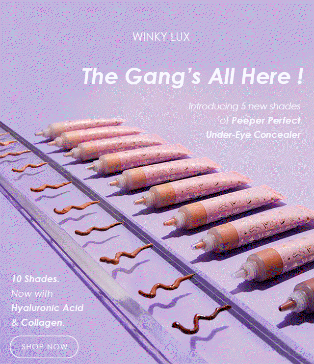 winky lux peeper perfect concealer