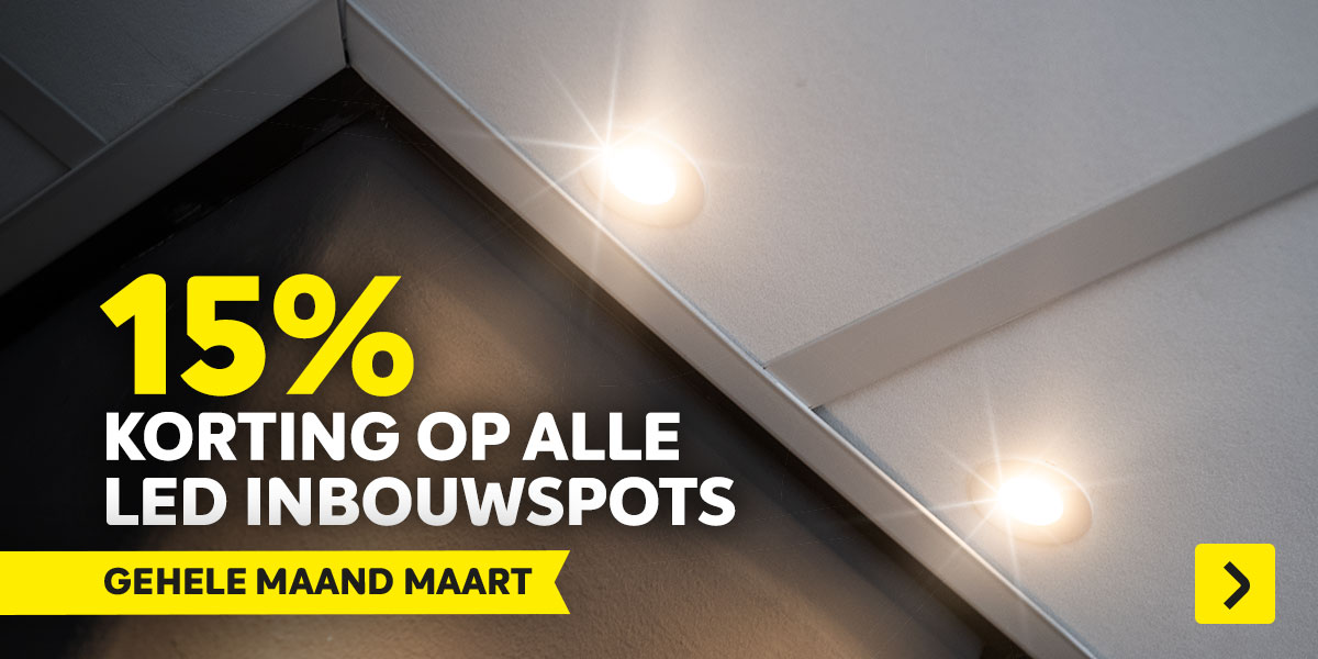 Ledlampendirect NL YPHIX LED inbouwspots nu 15! Milled