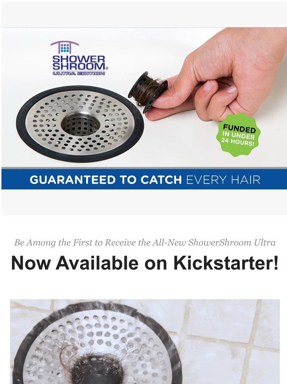 Shower Shroom Hair Catcher - Shower Heads