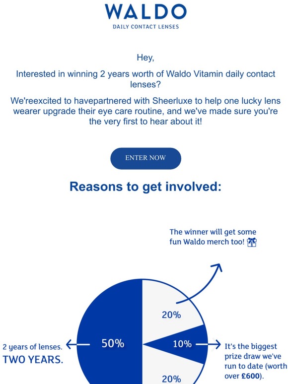 Win 2 years worth of Vitamin lenses