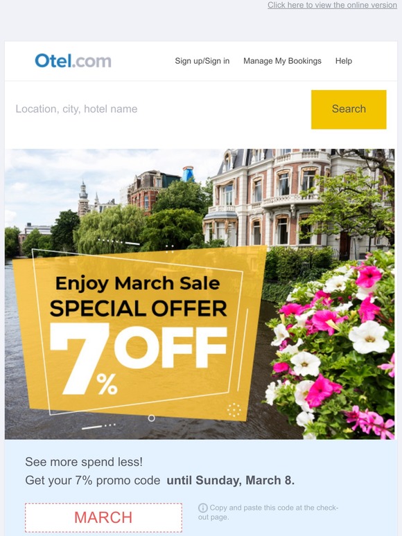 Enjoy March Sale😍