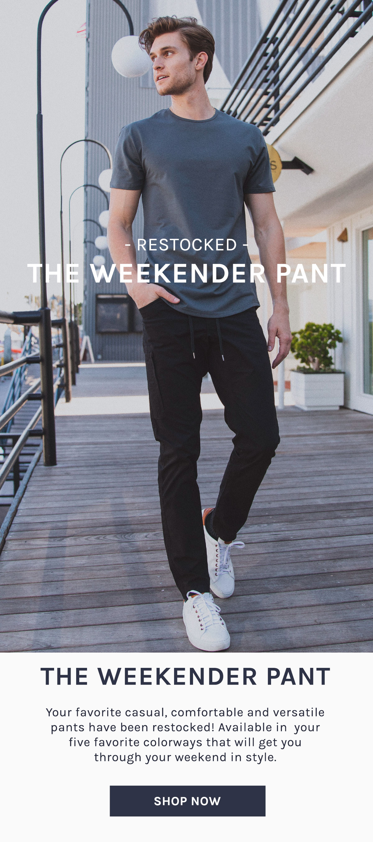 Weekender Pants RESTOCKED 