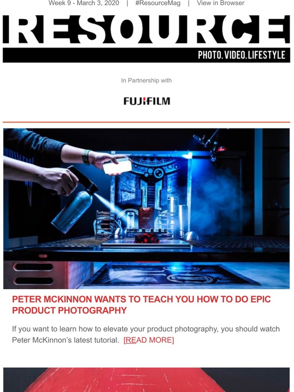 Epic Product Photography (Tutorial); Urban Beings - Street Photography, plus more...