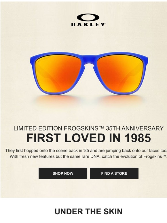 oakley frogskins 1985