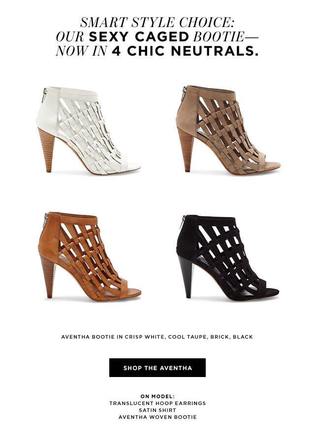 vince camuto aventha woven bootie