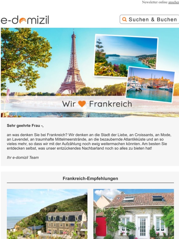 ❢ Wir haben ein paar Frankreich-Empfehlungen für Sie ❢
