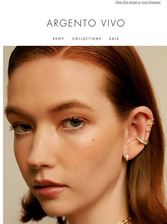 Argento vivo ear cuff discount