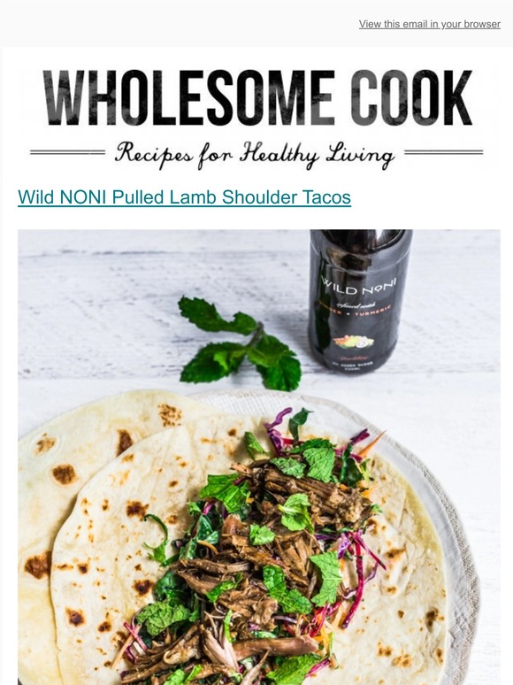 [New Post] Wild NONI Pulled Lamb Shoulder Tacos