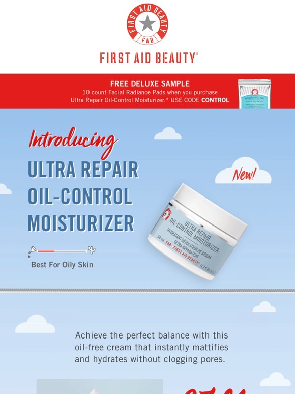 first aid beauty oil control moisturizer