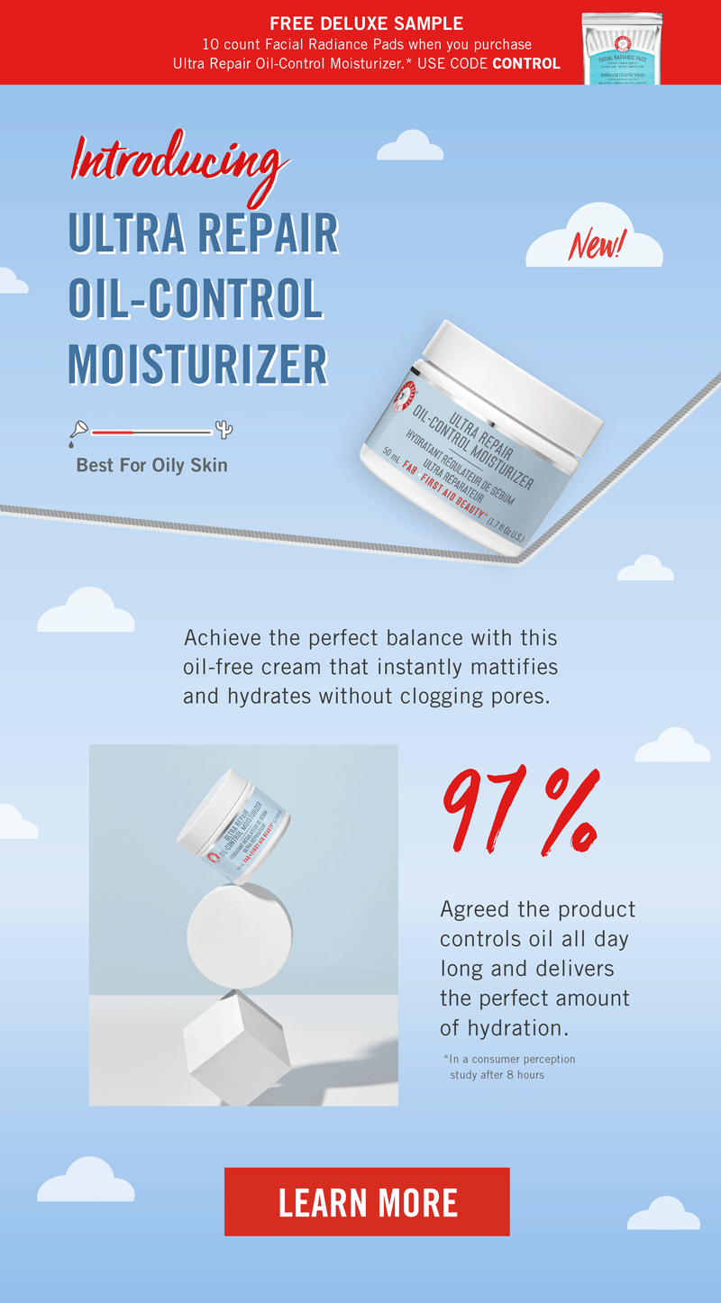 first aid beauty oil control moisturizer