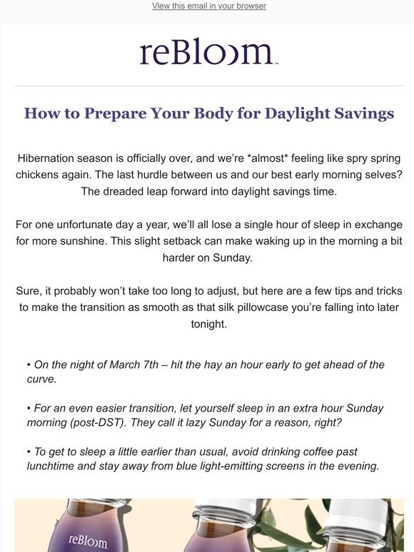 Here's how to prepare your body for daylight savings