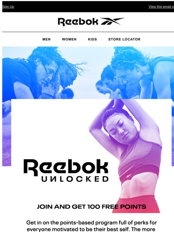 reebok unlocked