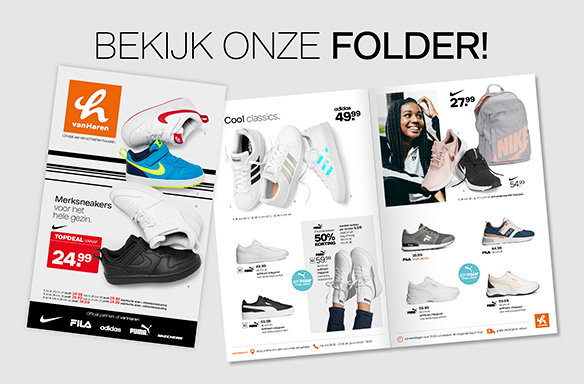 vanHaren: Heb jij onze merksneakers uit de folder al gezien? | Milled
