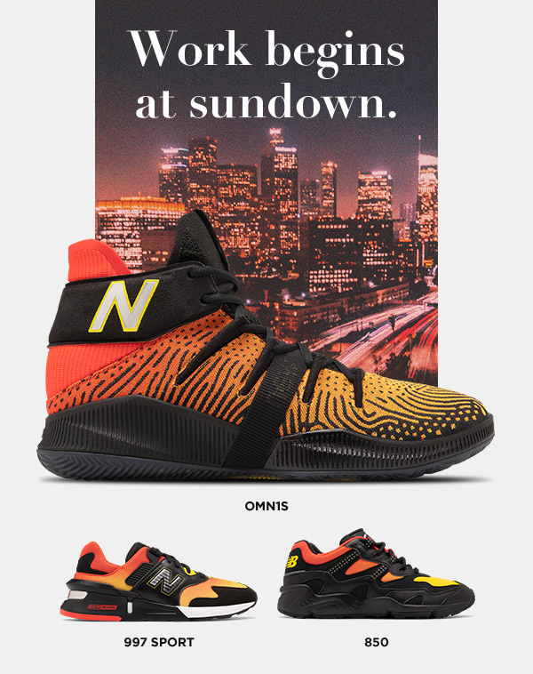 new balance omn1s sunset