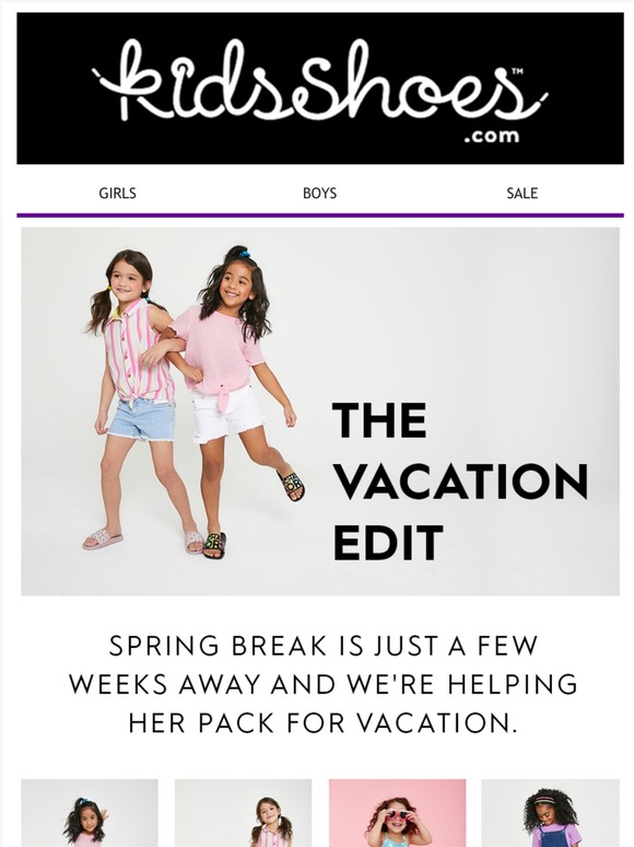 Now Boarding: Styles for Spring Break!