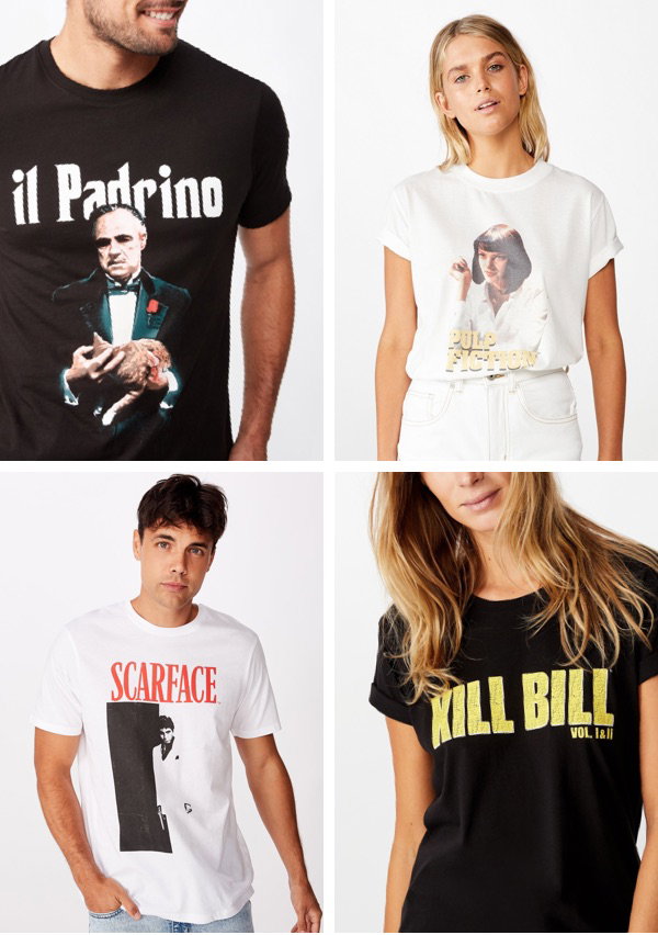 Pulp Fiction, Kill Bill, Scarface—2 