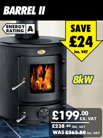 Clarke Barrel II 8kW Cast Iron Wood Burning Stove | idusem.idu.edu.tr