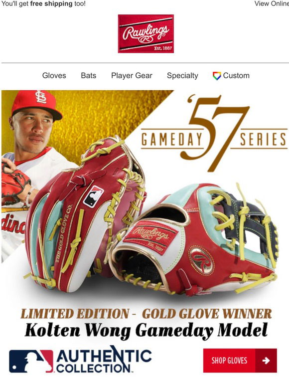 The Gameday '57 series was - Rawlings Sporting Goods